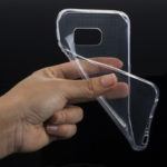 Gumirani zaščitni ovitek (TPU) Ultra Slim 0,3mm Samsung G388 Galaxy Xcover 3 Transparent