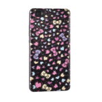 3D Hearts zaščitni ovitek (TPU) za mobilnik Samsung (A320) Galaxy A3 (2017) Black