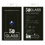 Zaščitno steklo 5D Glass (kaljeno steklo) za Samsung (G925) S6 Edge 4 Side Glue Black