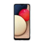 Original zaščitni TPU ovitek Samsung A02S Galaxy A025 (EF-QA026TTEGEU) Transparent - slika 3