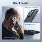 ESR Air Armor Case TPU ovitek za Apple iPhone 14 Pro Frosted Black - slika 4