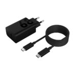 Polnilni adapter Lenovo 68W + Type-C kabel Black - slika 2