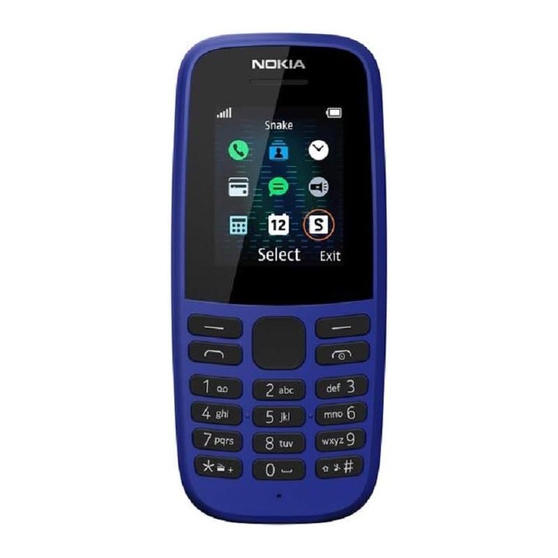 Nokia-105-2019-BLUE_03 Nokia 105 (2019) Dual SIM Blue - slika 1