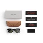 Pametna očala Ray-Ban Meta Wayfarer (Gen1) AI Shiny Black/Green - slika 5