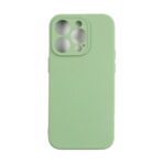 Gumiran zaščitni ovitek (TPU) Rixus Soft TPU Case Apple iPhone 15 Pro Matcha Green