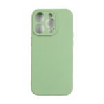 Gumiran zaščitni ovitek (TPU) Rixus Soft TPU Case Apple iPhone 15 Pro Matcha Green