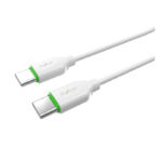 Rixus RX2015S USB Type-C/Type-C polnilni kabel 60W 1m White - slika 3