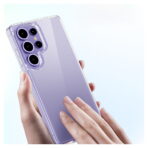 Rock Crystal Gumirani zaščitni ovitek (TPU) za Samsung S936 Galaxy S25 Plus 5G Transparent - slika 4