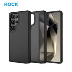 Rock Guard Touch Matte Gumirani zaščitni ovitek (TPU) za Samsung S936 Galaxy S25 Plus 5G Black - slika 2