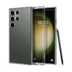 SPIGEN Liquid Crystal zaščitni ovitek (TPU) za mobilnik Samsung S918 Galaxy S23 Ultra Crystal Clear