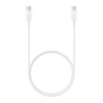 Originalni Podatkovno-polnilni USB kabel Samsung EP-DA705BWEGWW Type-C/Type-C (Bulk) White