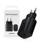 Originalni polnilni adapter Samsung EP-TA800NBEGEU Type-C 25W Black - slika 2