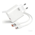 Originalni polnilni adapter Xiaomi Hyper Charge Combo MDY-14 120W White