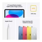 Apple iPad 10.9 11.Gen (2025) 128GB WiFi Silver - slika 5