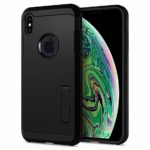 SPIGEN Slim Armor zaščitni ovitek (TPU) za mobilnik iPhone XS Max (6.5") Black