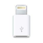 Apple adapter MicroUSB na Lightning (MD820) White