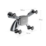 Baseus Gravity (SUYL-HP01) avtomobilski nosilec za za GSM aparate Black - slika 4