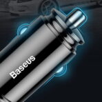 Avtopolnilec BASEUS (BS-C16C1-X) USB + Type-C QC 30W Black - slika 4