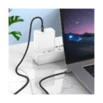 Blavec UC3W30 Candy USB podatkovno polnilni kabel 3m Type-A/Type-C 60W White - slika 4