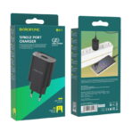 Polnilnilec Borofone BN1 2.1A Black - slika 3
