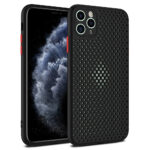 Gumirani zaščitni ovitek (TPU) Breath Case Huawei P40 Black