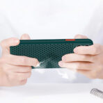 Gumirani zaščitni ovitek (TPU) Breath Case Huawei P40 Black - slika 4