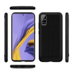 Carbon Protect Case (TPU) za mobilnik Huawei P40 Lite E Black - slika 2