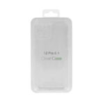 Gumiran zaščitni ovitek (TPU) Clear Case za Apple iPhone 15 Pro Max Transparent - slika 3