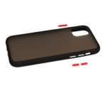 Gumirani zaščitni ovitek (TPU) Color Button Bumper Samsung S916 Galaxy S23+ Black - slika 4