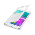 Originalna zaščitna preklopna torbica za Samsung Galaxy A7 (A700) S-View Cover (EF-CA700BWE) White