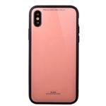 Gumirani zaščitni ovitek (TPU) Glass Case Samsung (J610) Galaxy J6 Plus Pink