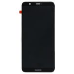 Sprednje nadomestno steklo za Huawei P Smart + LCD Black