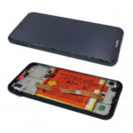 Zaslon na dotik + LCD + okvir + baterija za Huawei P20 Lite (02351VPR) - Black