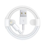 USB polnilni kabel za Apple iPhone Lightning 1m White (kompatibilni)