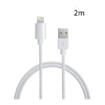 USB polnilni kabel za Apple iPhone Type-A/Lightning 2m White (Kompatibilni)