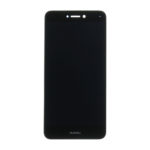 Sprednje nadomestno steklo za Huawei Ascend P8/P9 Lite (2017)  + LCD črne barve