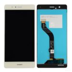 Sprednje nadomestno steklo za Huawei Ascend P9 Lite + LCD zlate barve