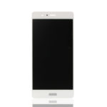 Sprednje nadomestno steklo za Huawei Ascend P9 Lite + LCD bele barve