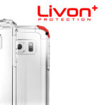 Livon Impact Armor zaščitni ovitek (TPU) za mobilnik Samsung A31 (A315) Transparent