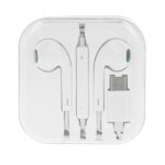 Slušalke za mobilne naprave Mega Bass Type-C - Bele