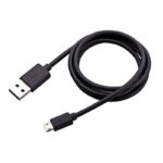 USB podatkovni kabel MicroUSB (Fast Charge) 1m Black
