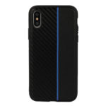 Moto Carbon zaščitni ovitek (TPU) za Samsung G973 Galaxy S10 Black/Blue