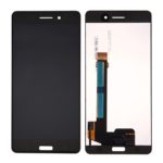 Sprednje nadomestno steklo za Nokia 6 (20PLEBW0001) Black