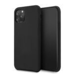 Gumiran zaščitni ovitek (TPU) Vennus Silicone Lite Case Huawei P40 Black