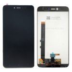 Sprednje nadomestno steklo za Xiaomi Note 5A Prime + LCD črne barve