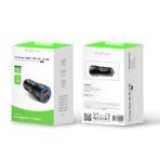 Rixus RXCC12 polnilec za avto USB-C PD+QC 3.0 38W Black - slika 4