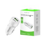 Rixus RXCC16 polnilec za avto USB-C PD+QC 3.0 38W White - slika 4