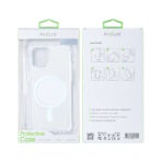 Gumiran zaščitni ovitek (TPU) Rixus Anti-Burst Magsafe TPU Samsung S26 Galaxy S942 Clear