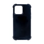 Gumiran zaščitni ovitek (TPU) Rixus Anti-Burst TPU Apple iPhone 15 Pro Max Black