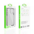 Gumiran zaščitni ovitek (TPU) Rixus Anti Shock TPU Apple iPhone 14 Transparent - slika 4